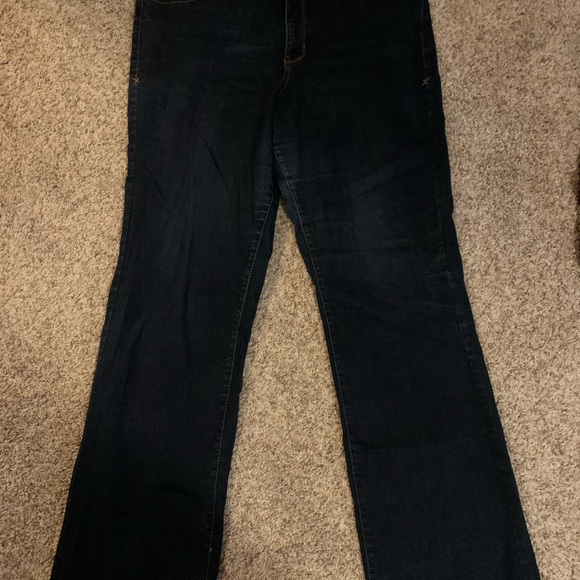 Women Lane Bryant Bootcut Jeans 16 Tall - Picture 1 of 4